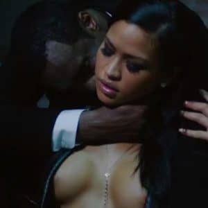 nipples exposed of cassie ventura while pdiddy grabs her neck