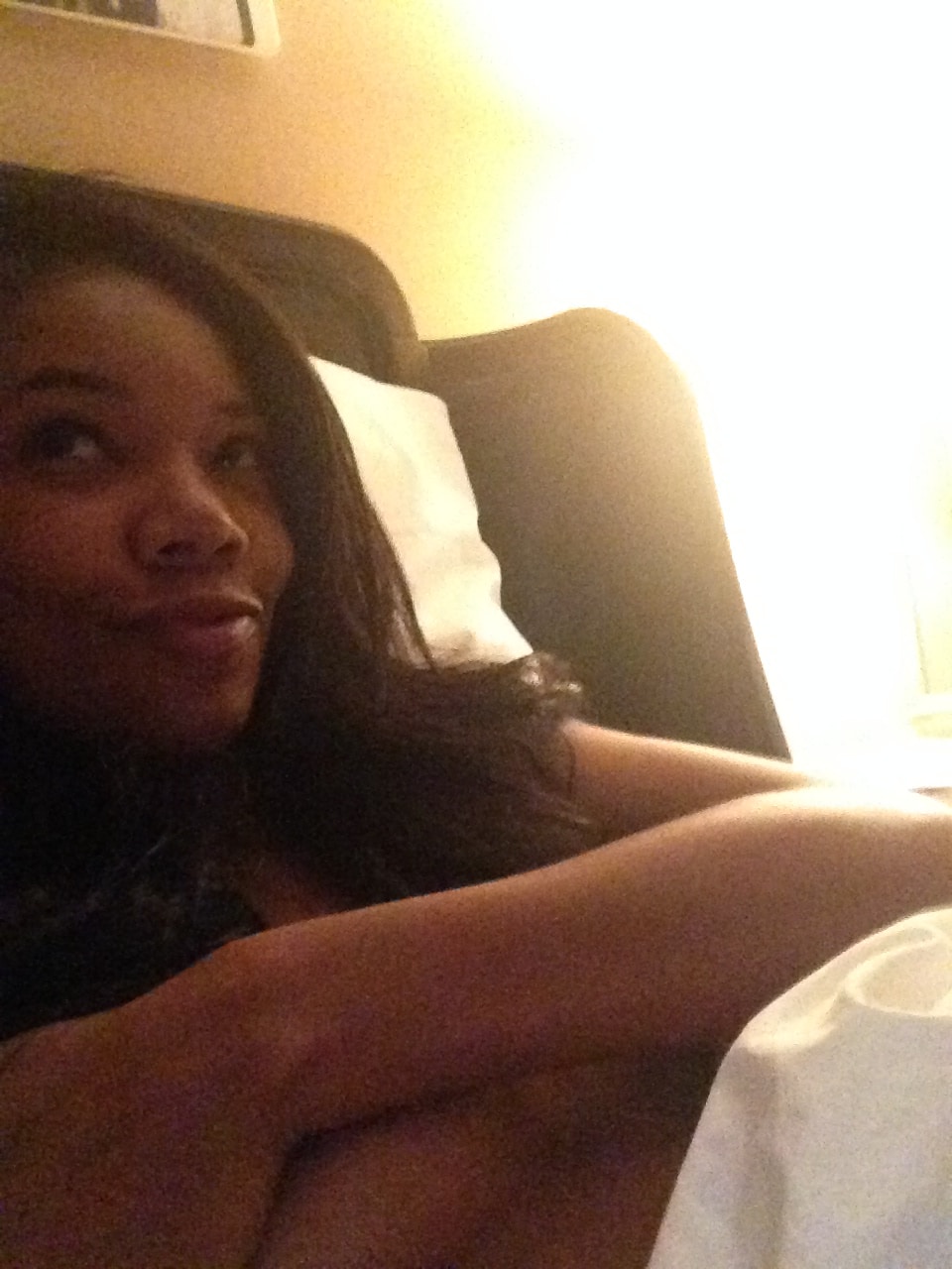 icloud leaked pic of actress gabrielle union in bed topless