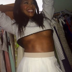 actress and model gabrielle union fappening pic of her showing off half of her tits in hacked pic