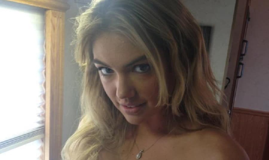 Kate Upton nude fappening pic looking fiercely into the camera