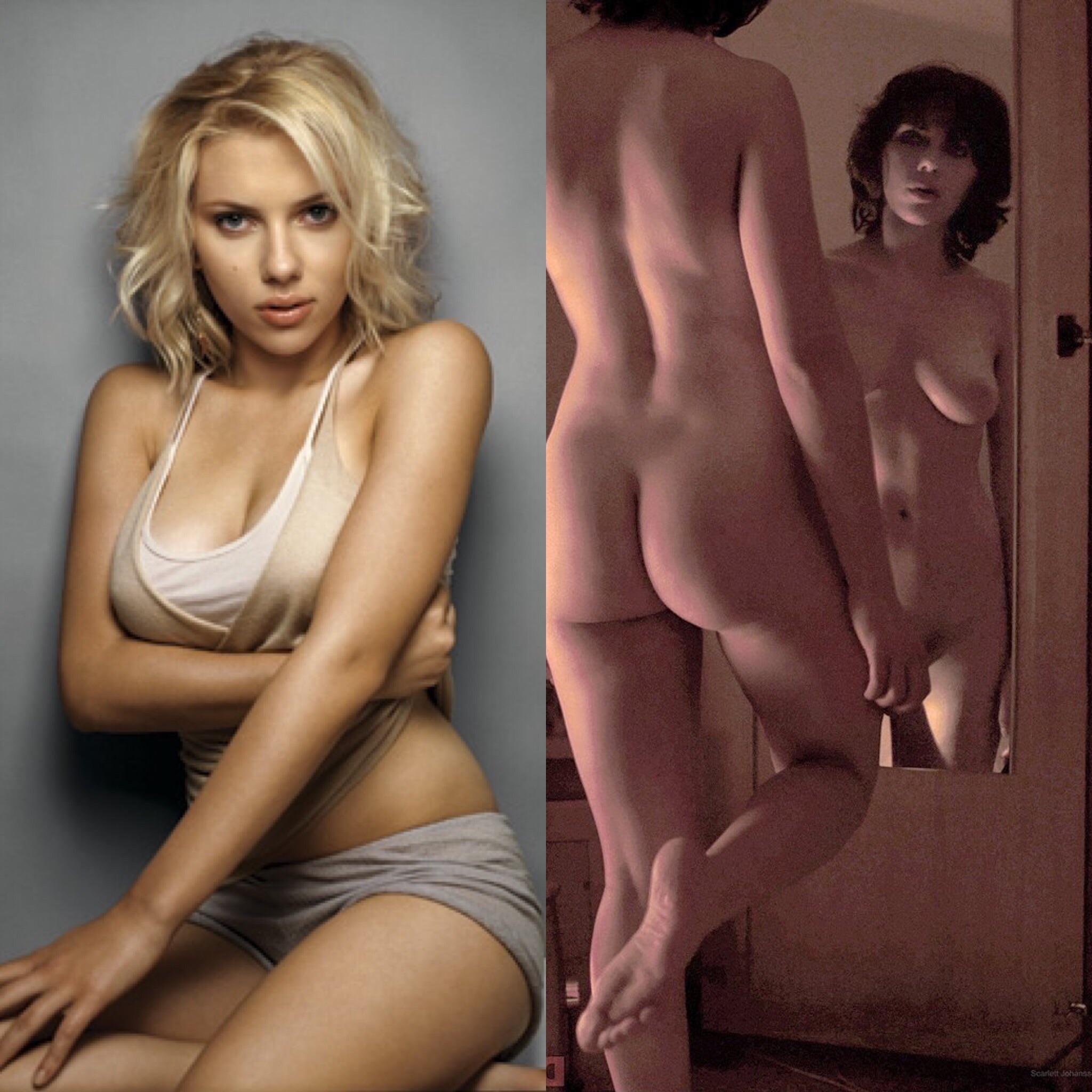 Naked scarlett jo Scarlett Johansson