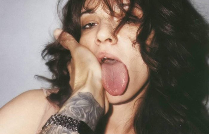 Asia Argento boobs show