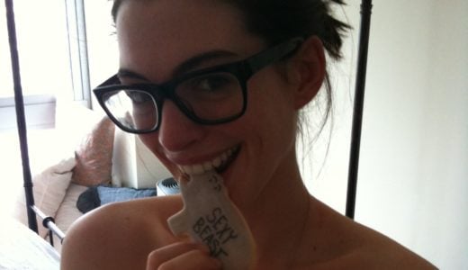 Anne Hathaway selfie pic from thefappening